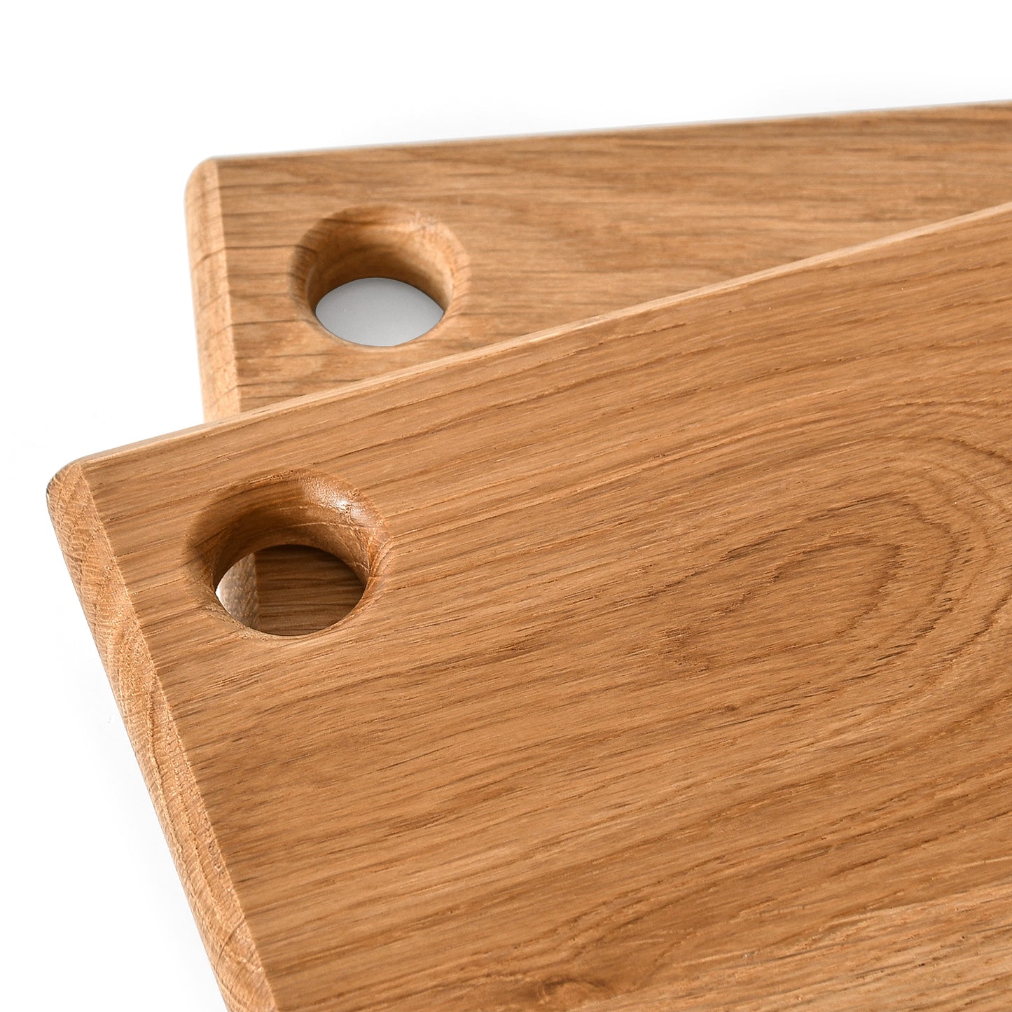 2xSchneidebretter Set  aus Holz, Eiche, Küchenbrett auch als Frühstücksbrettchen nutzbar by SHubOla