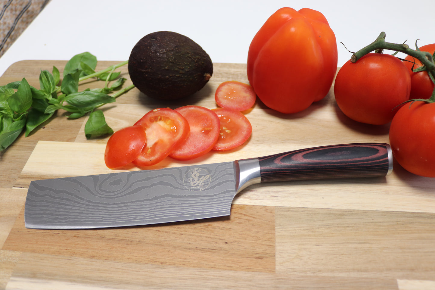 Messer Klinge 17 cm Narikimesser Hackmesser Kochmesser Chefmesser S-Hunter Serie by S-HubOla