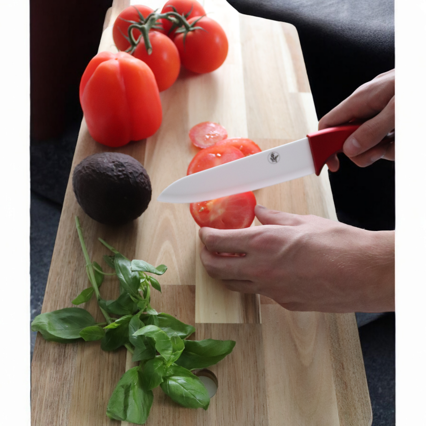 Keramik Messer Set 5Tlg. Kochmesser Allzweck Profi Scharf Küchenmesser