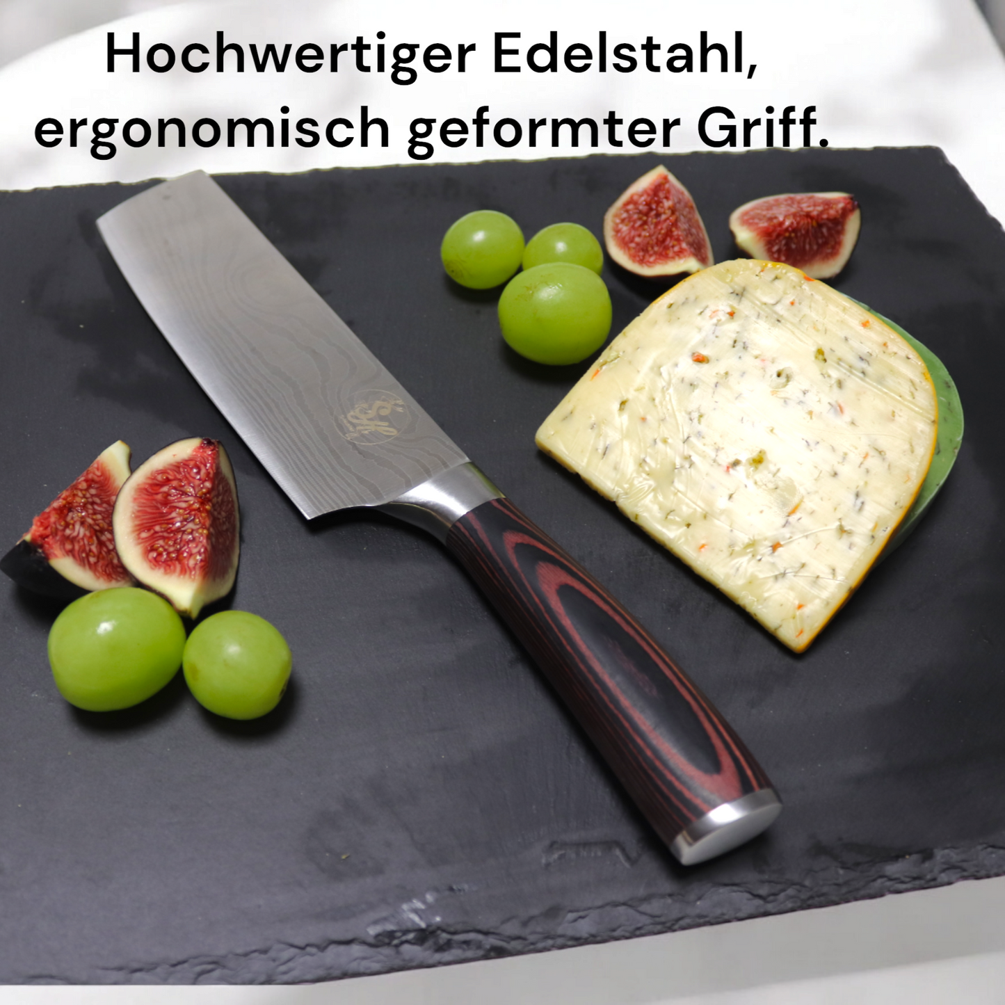 Messer Klinge 17 cm Narikimesser Hackmesser Kochmesser Chefmesser S-Hunter Serie by S-HubOla