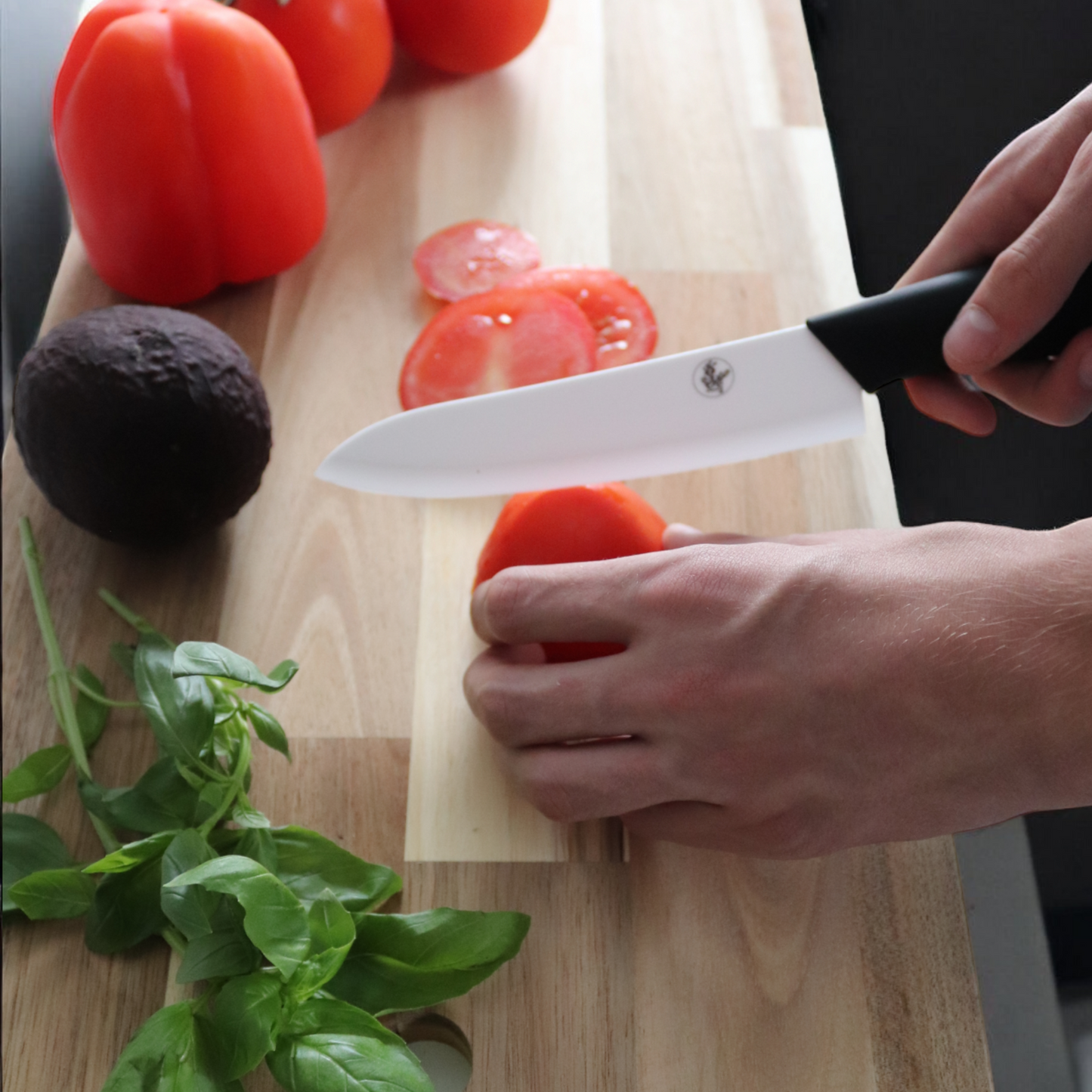 Keramik Messer Set 5Tlg. Kochmesser Allzweck Profi Scharf Küchenmesser