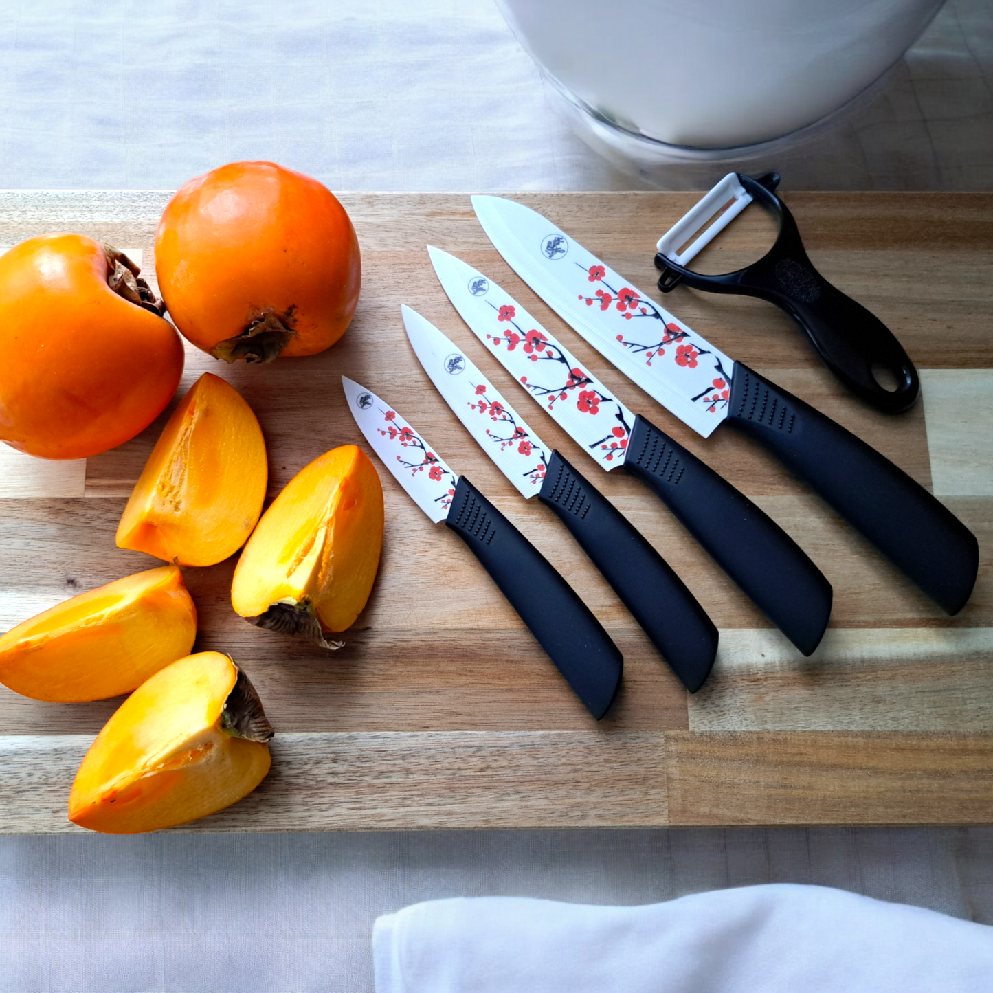 Keramik Messerset AmetSt Serie Kochmesser Allzweck Scharf Küchenmesser