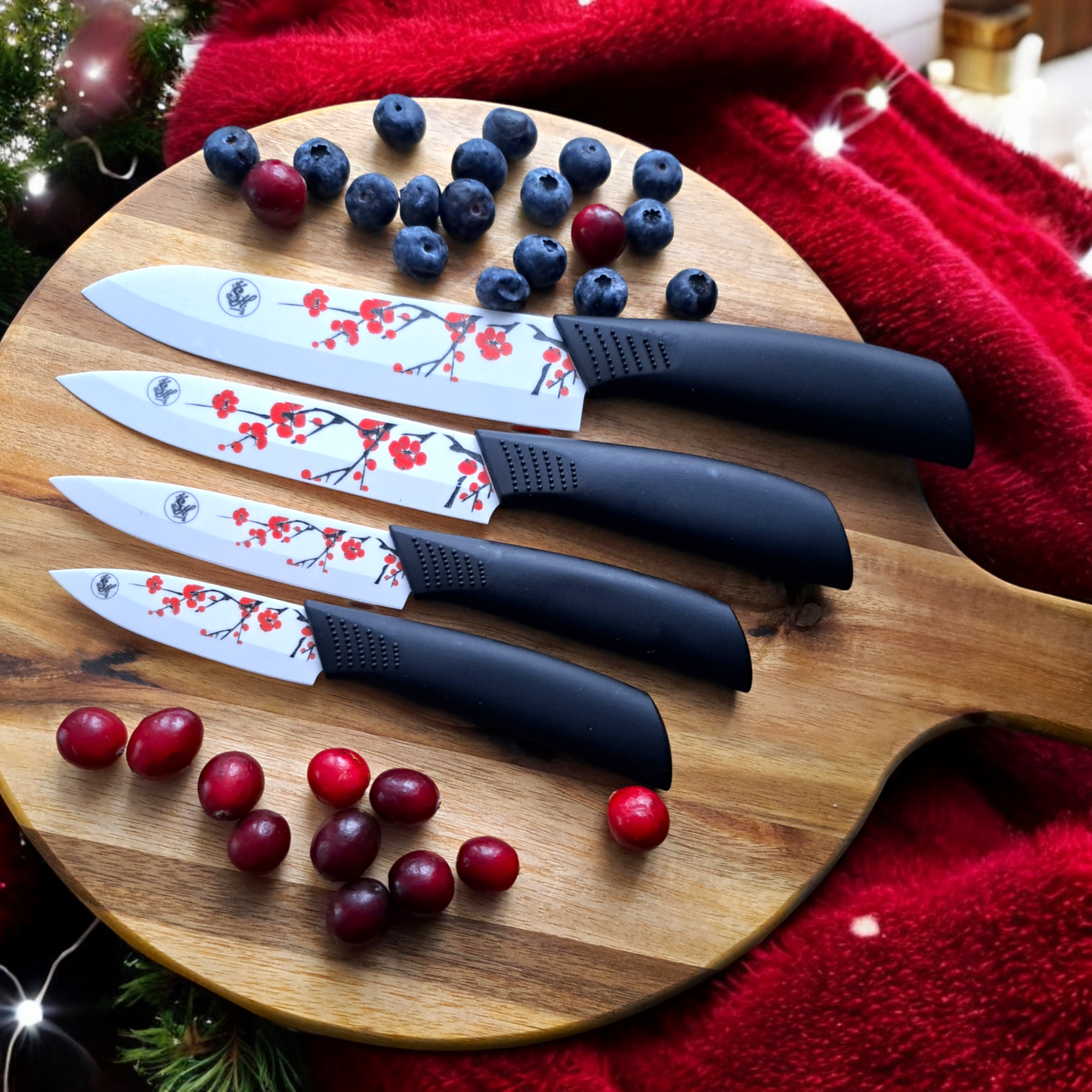 Keramik Messerset AmetSt Serie Kochmesser Allzweck Scharf Küchenmesser