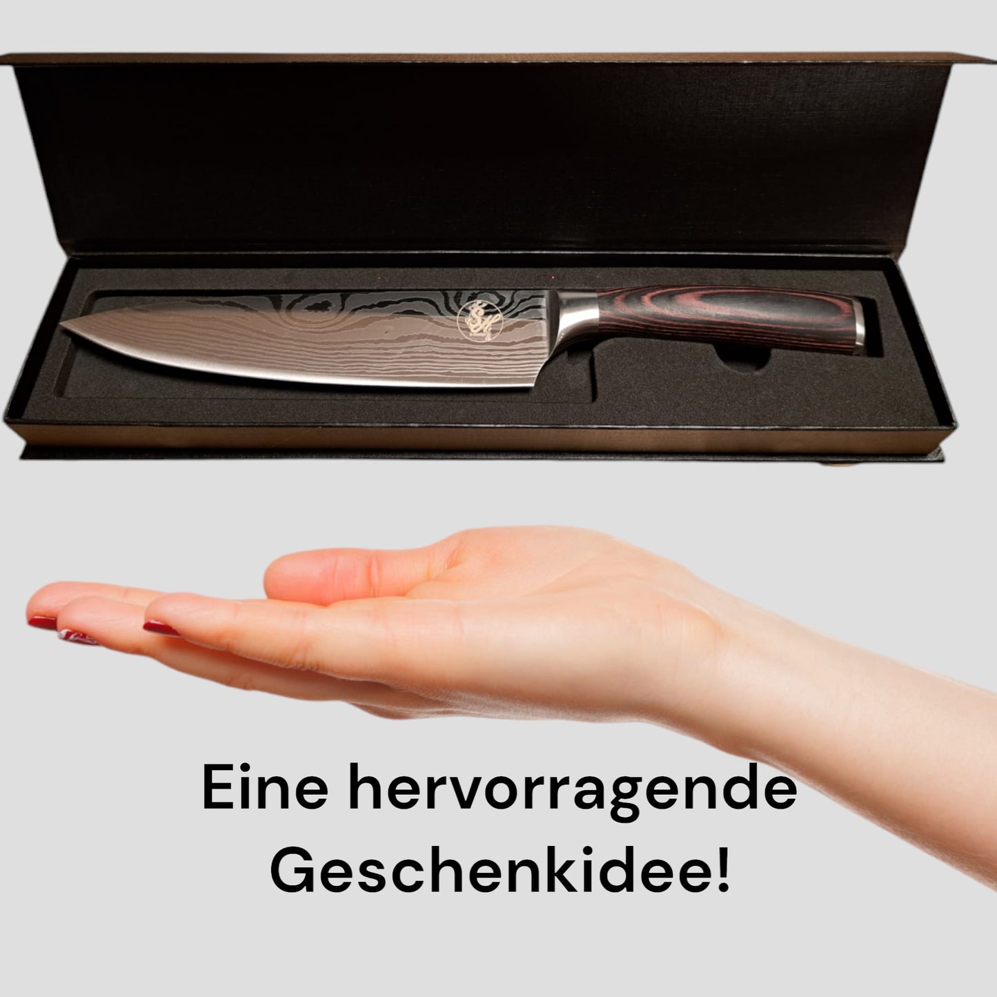 Kochmesser S-Hunter Serie by S-HubOla, Profi Küchenmesser, Messer, Chefmesser ,Allzweckmesser