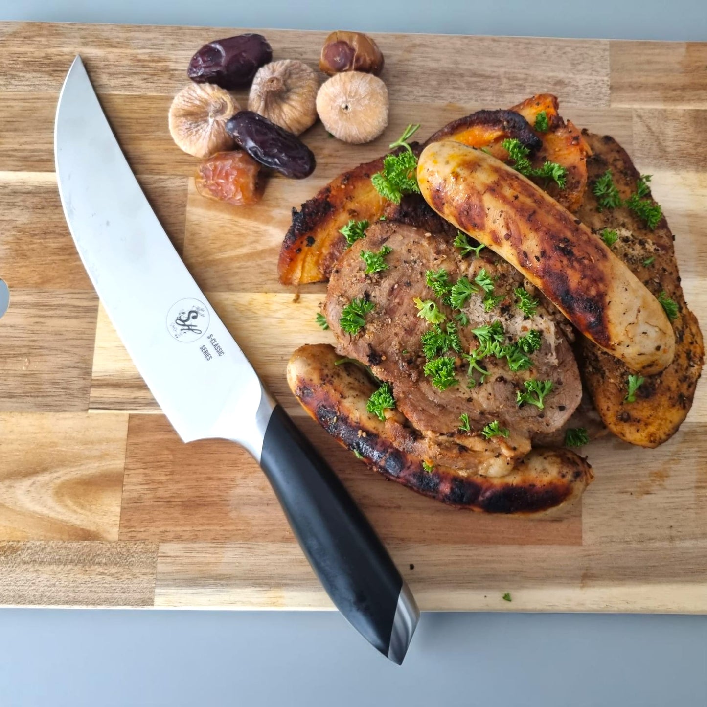 Usbekisches Kochmesser Pchak Pichak S-Classic Serie by S-HubOla Küchenmesser